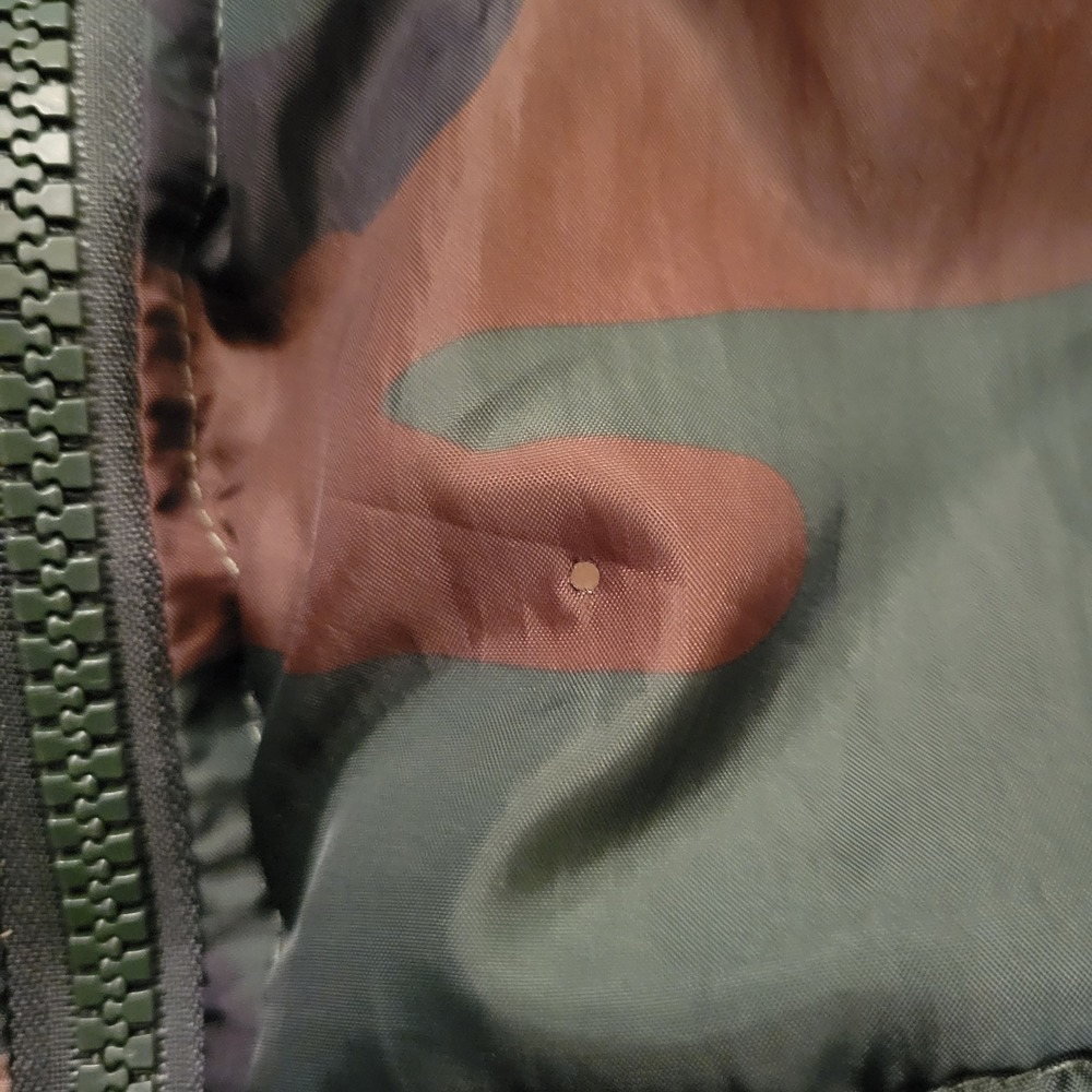 Regal Wear Camo Puffer Vest Woodland Camouflage Zip Up 3XL Gorpcore Layering - Picture 5 of 8